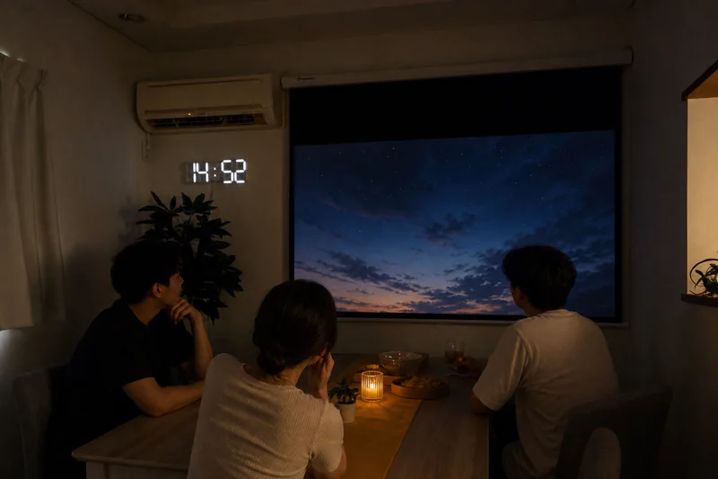 夜のくつろぎ時間